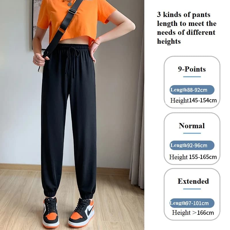 Pantalon de survêtement cargo surdimensionné pour femme, pantalon d'été, mode coréenne Harajuku, pan