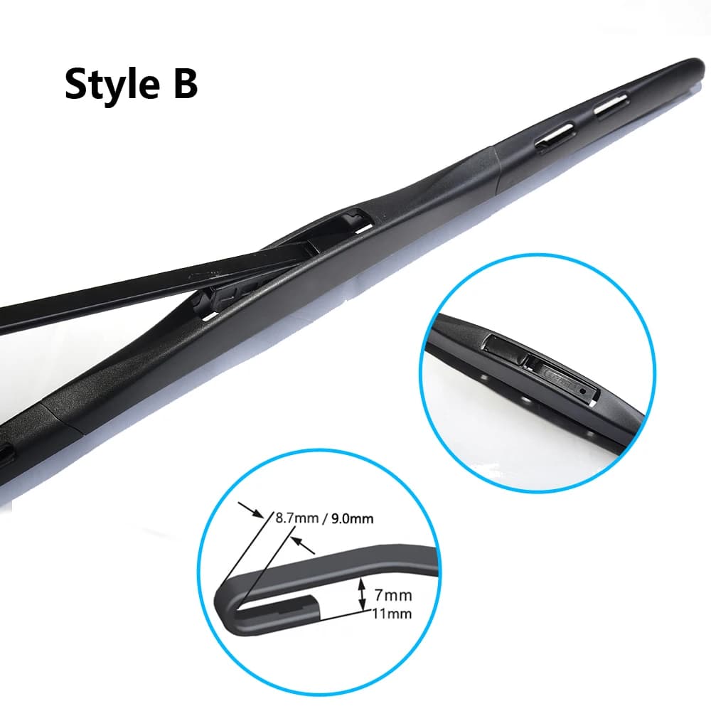 Kit d'essuie-glace pour pare-brise de voiture, 2 pièces, accessoires pour KIA RIO 4 YB SC 2017 ~ 202