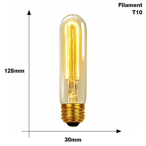 Ampoule Edison rétro Vintage E27 40w 220v, Ampoule Vintage, lampe Edison à Filament, ampoule à incan