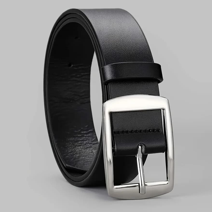 Nouvelle ceinture de luxe pour hommes ceinture en cuir PU boucle ardillon en métal de haute qualité 