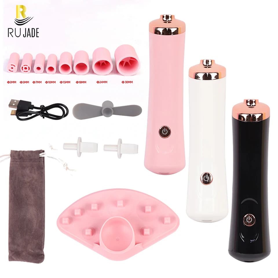Agitateur de colle à cils Portable, dispositif de réveil électrique avec Charge Usb pour vernis à on