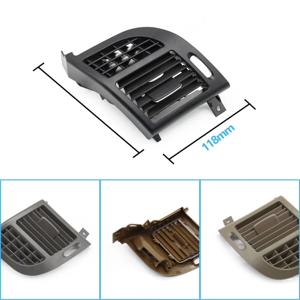 Panneau de couverture de calandre avant pour Mercedes Benz Classe E W211, climatisation, AC, E200, E