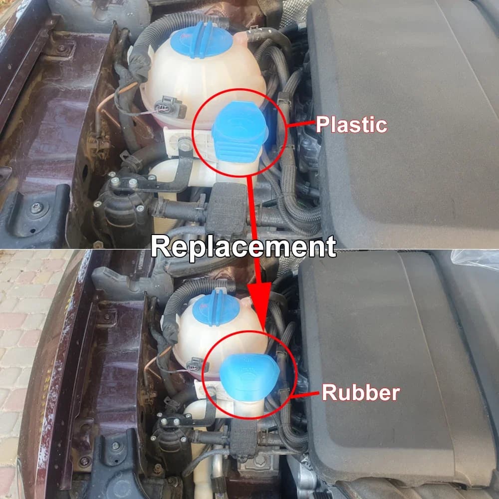 Couvercle d'essuie-glace de réservoir de voiture pour Audi Q7 4L 2006 2007 2008 2009 2010-2015, couv
