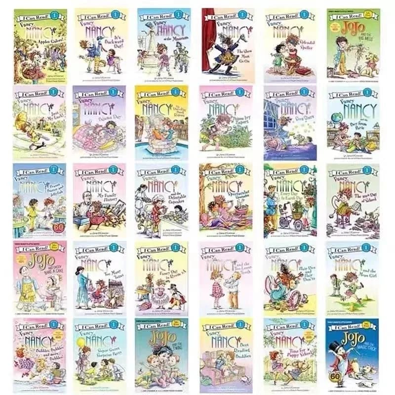 I Can Read Dam Nancy Manga PleSets in English Learning Reading, Picture Cleaning for Kids dos Bookle