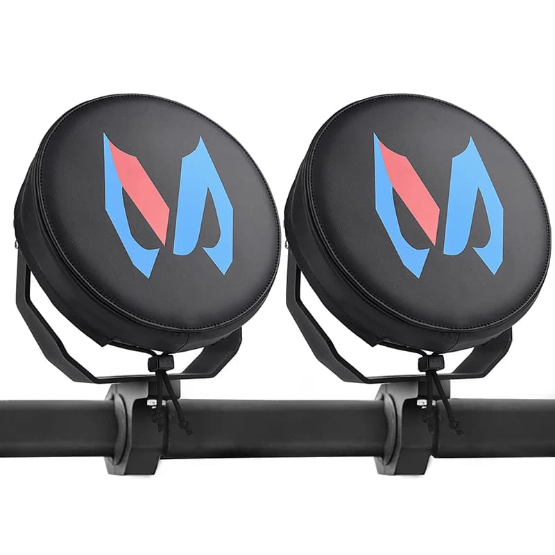 MICTUNING 7 ''9'' couvercle de lumières de dosettes LED, couvercle de lumière Cube LED barre lumineu