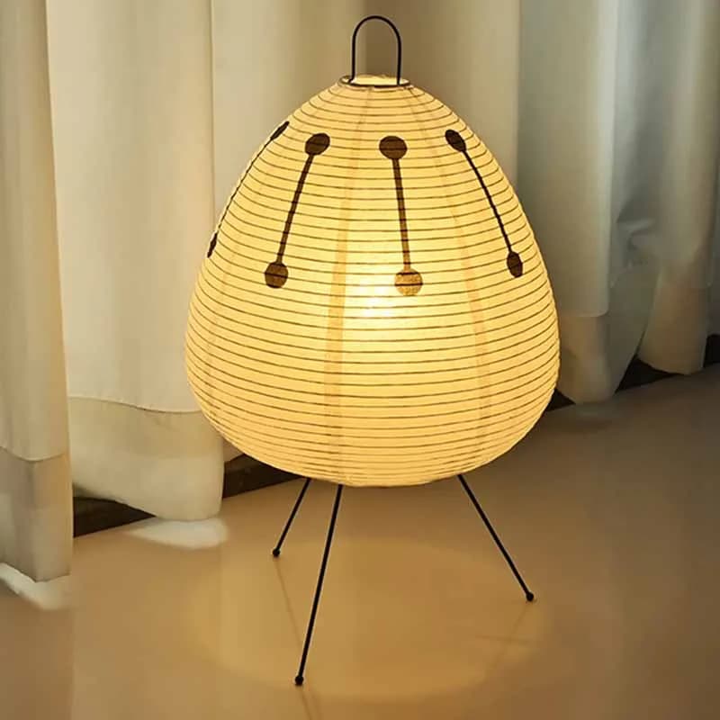 LED lampe de Table moderne minimaliste main berceau Xuan papier pour salon étude chambre hôtel intér