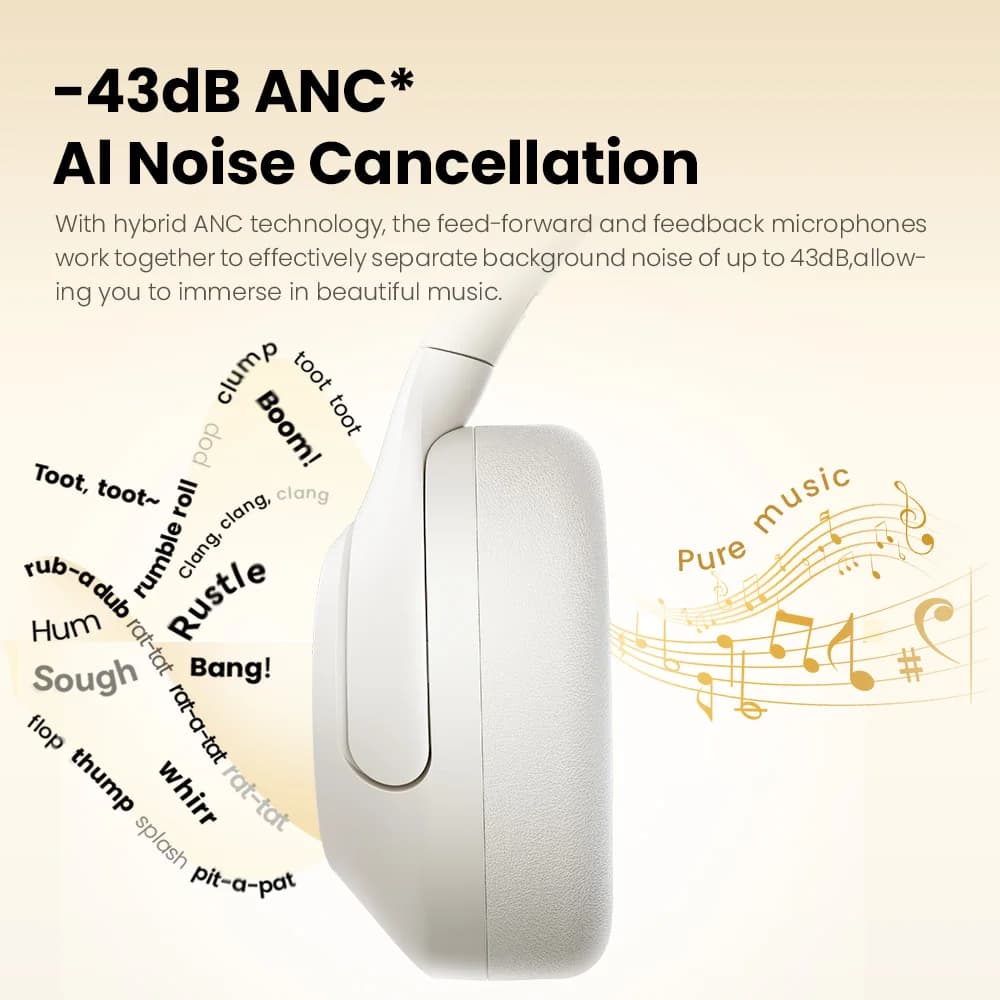 HAYLOU Écouteurs sans fil S30 Bluetooth 5.4 avec micro, suppression du bruit, ensembles de sauna, au