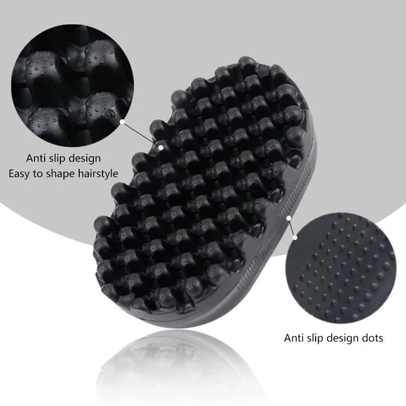 Offre spéciale brosse à cheveux en Silicone Portable lavable en caoutchouc Durable brosse bouclée be