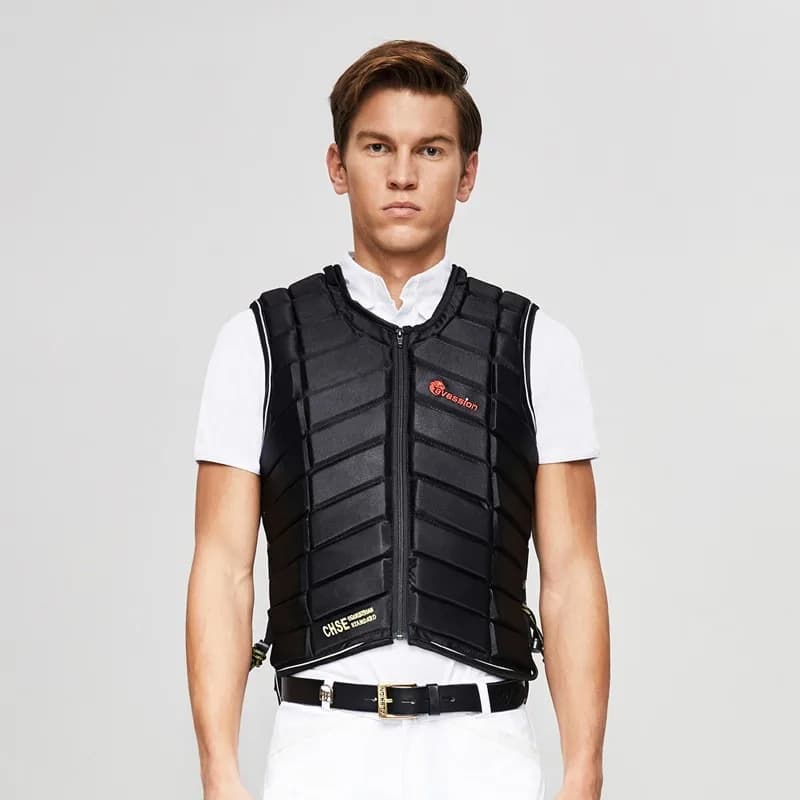 Gilet de protection de cavitation, armure équestre épaissie, protecteur de sécurité d'équitation, gi