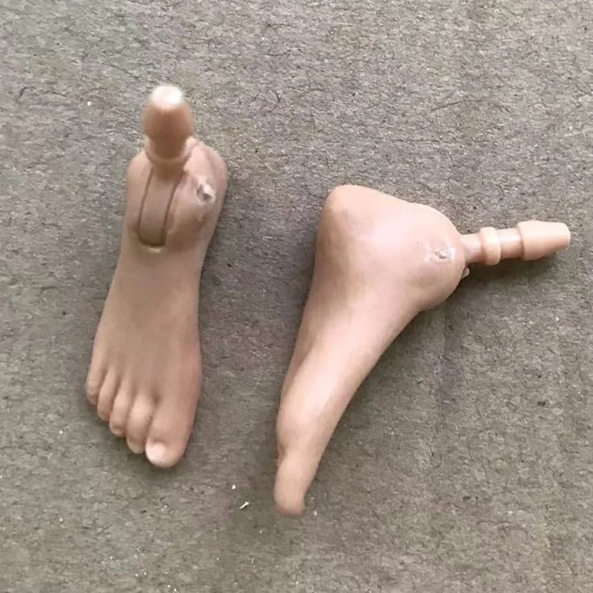 Mains de poupée universelles 1/6, bricolage, décors de poupée, geste de mode, mains et pieds, access