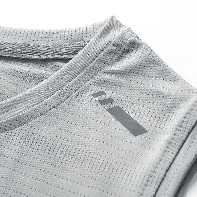 CHRLCK gilet de course pour hommes séchage rapide débardeur de gymnastique hommes Fitness chemise sa