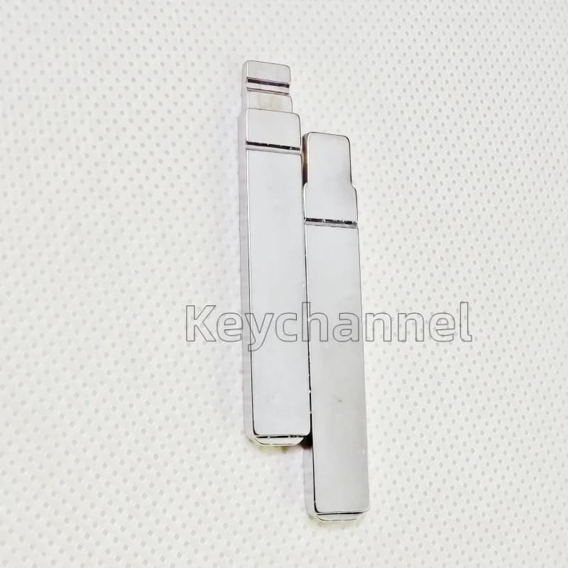 10 pièces/lot # Lame de clé télécommande de voiture 58 KD VA2, lame rabattable en métal pour citroën
