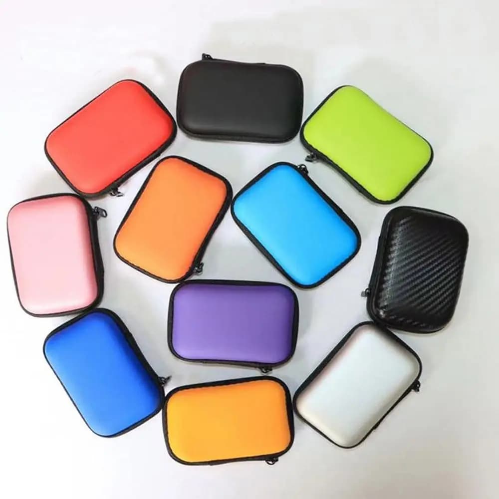 Boîte de rangement pour jeux de cartes, sac pour écouteurs Bluetooth, sac Eva, sac de rangement mult