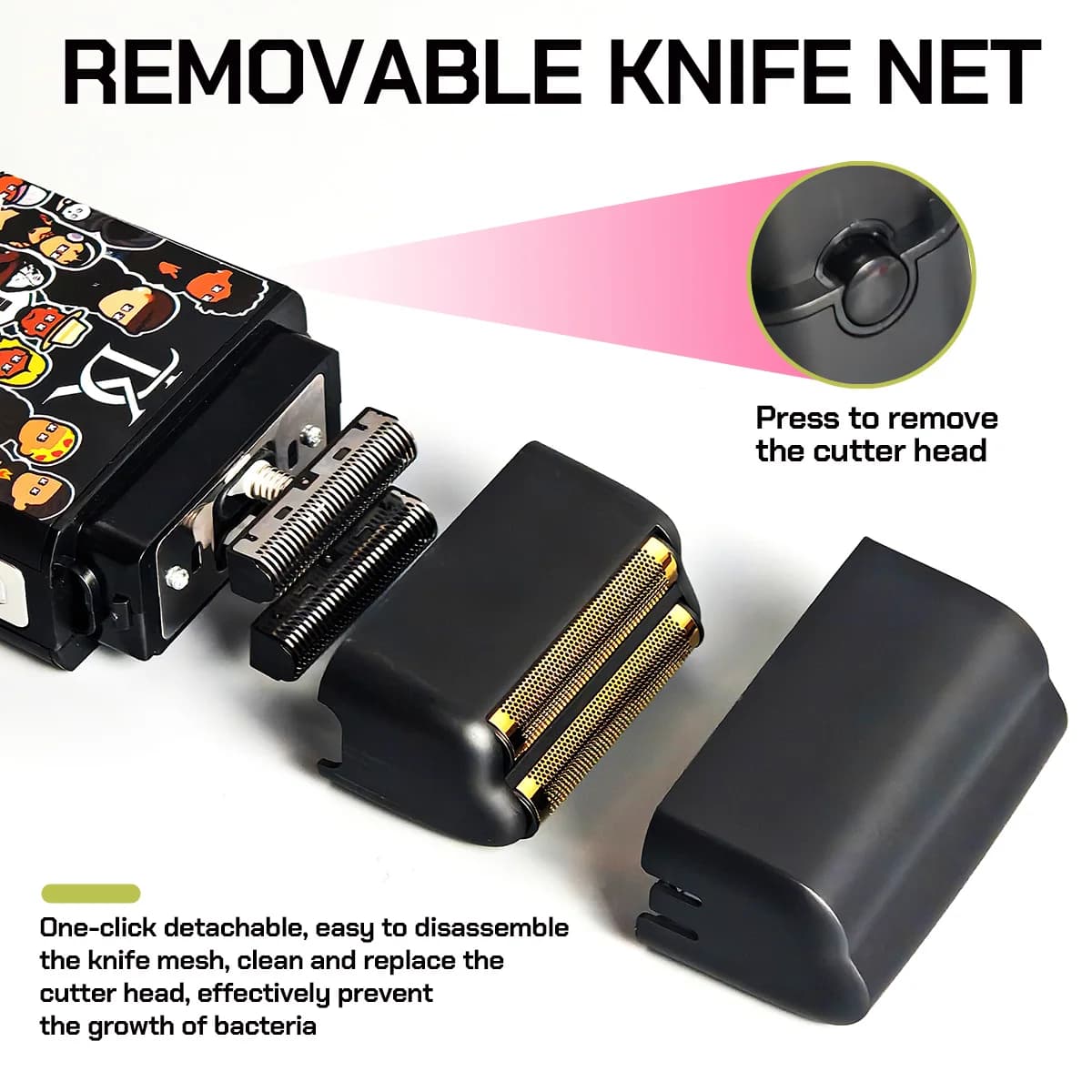9000 tr/min rasoir électrique BRDCLIP DK800 tondeuse à cheveux professionnelle pour hommes tondeuse 