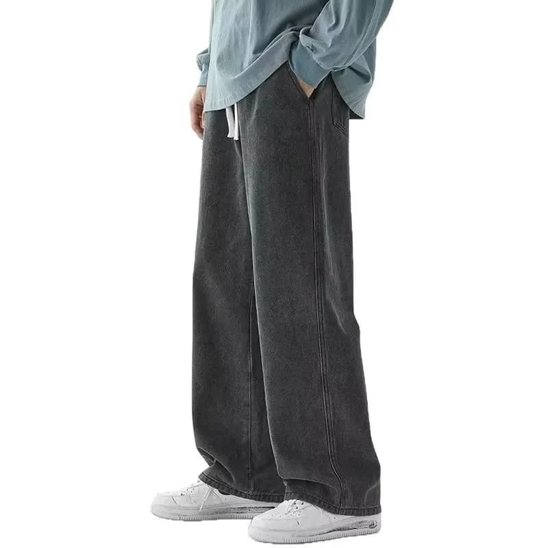 Jean ample pour hommes, Streetwear, Style coréen, mode, ample, droit, jambes larges, vêtements de ma