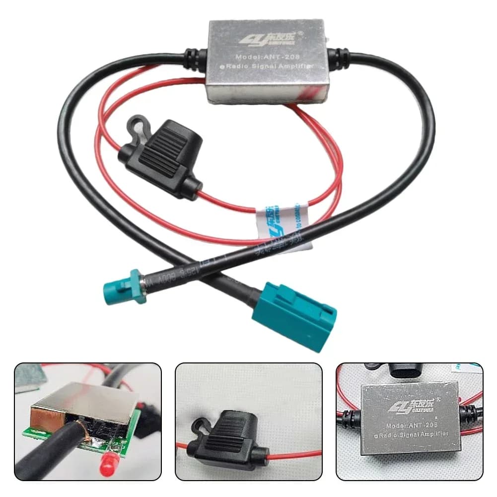 Amplificateur de Signal d'antenne 12V, fil de remplacement de Radio pour véhicule, 1 pièce, accessoi