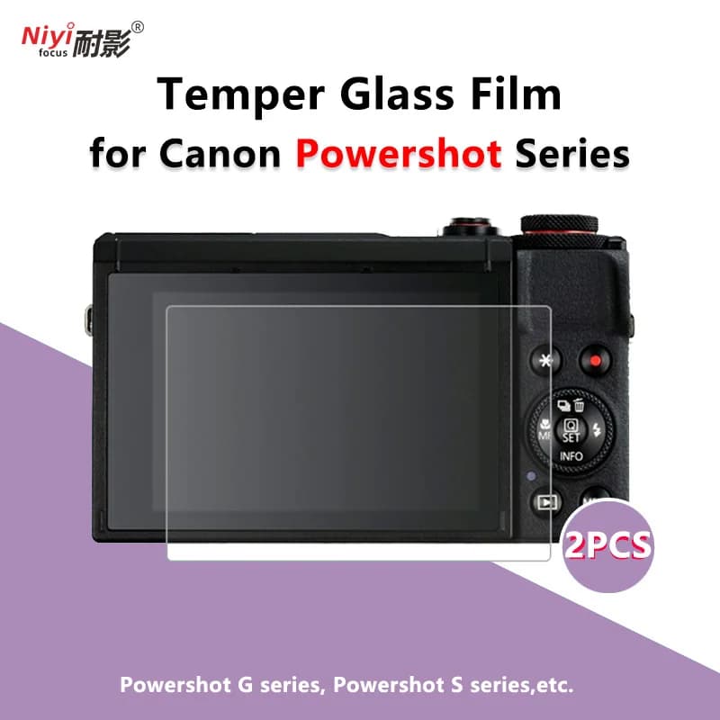 Film de verre trempé pour appareil photo Canon Powershot, protecteur d'écran étanche HD SX740 SX730 