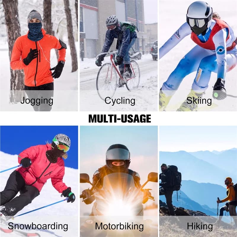 WEST BIKING – écharpe de cyclisme en polaire pour hommes et femmes, couvre-chef de sport en plein ai