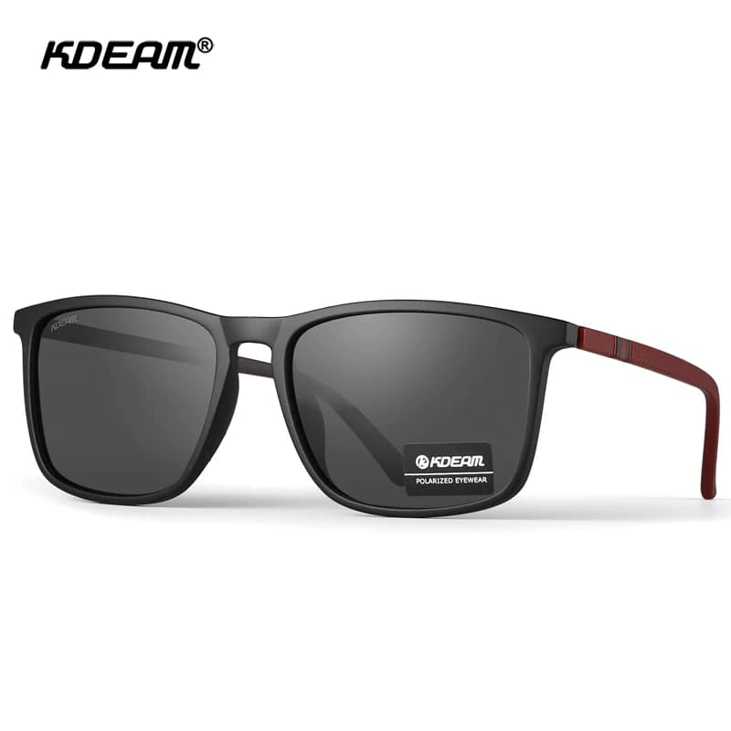 KDEAM – lunettes de soleil polarisées de luxe pour hommes, Vintage, pour voyage, pêche, classiques, 