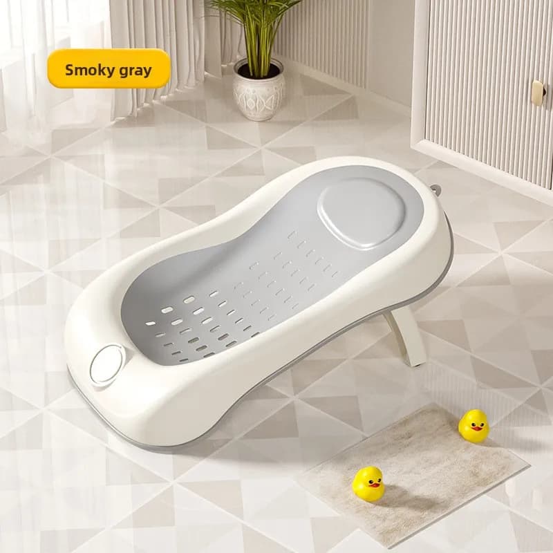 Support de bain pour nouveau-né, lit de bain Convertible pour bébé avec détection de température, fi