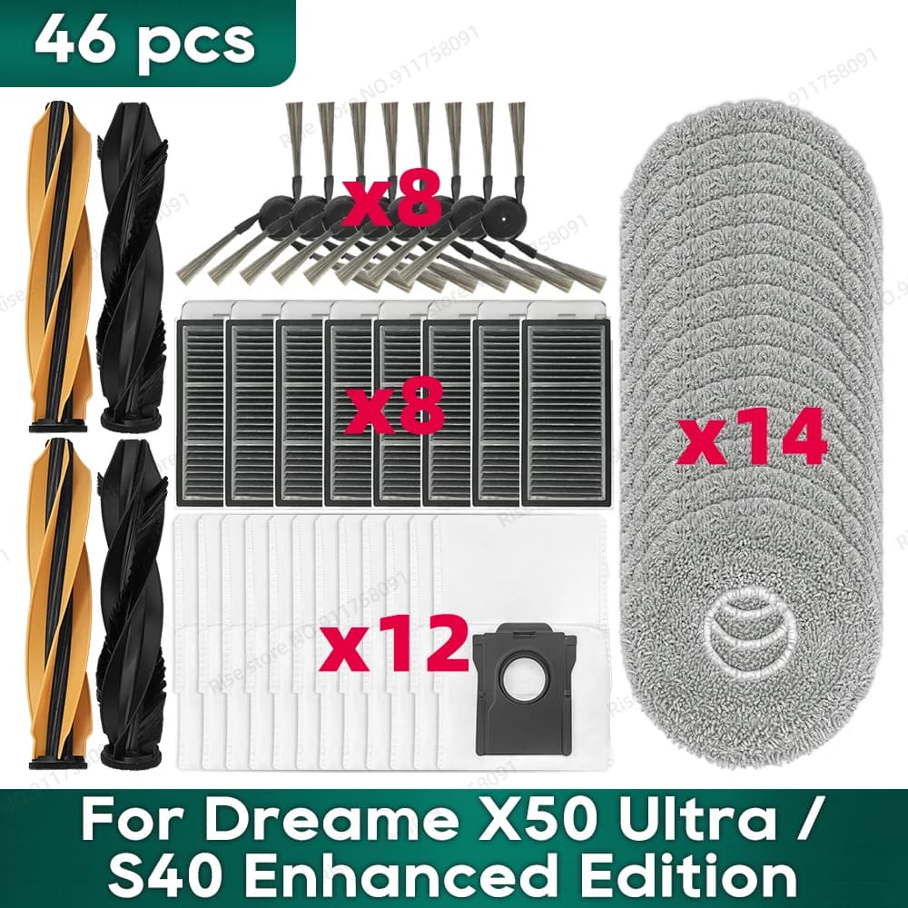 Compatible pour Mova V50 Ultra / P50s Ultra, Dreame X50 Ultra / L50 Pro Ultra / L50 Ultra / X50 Mast