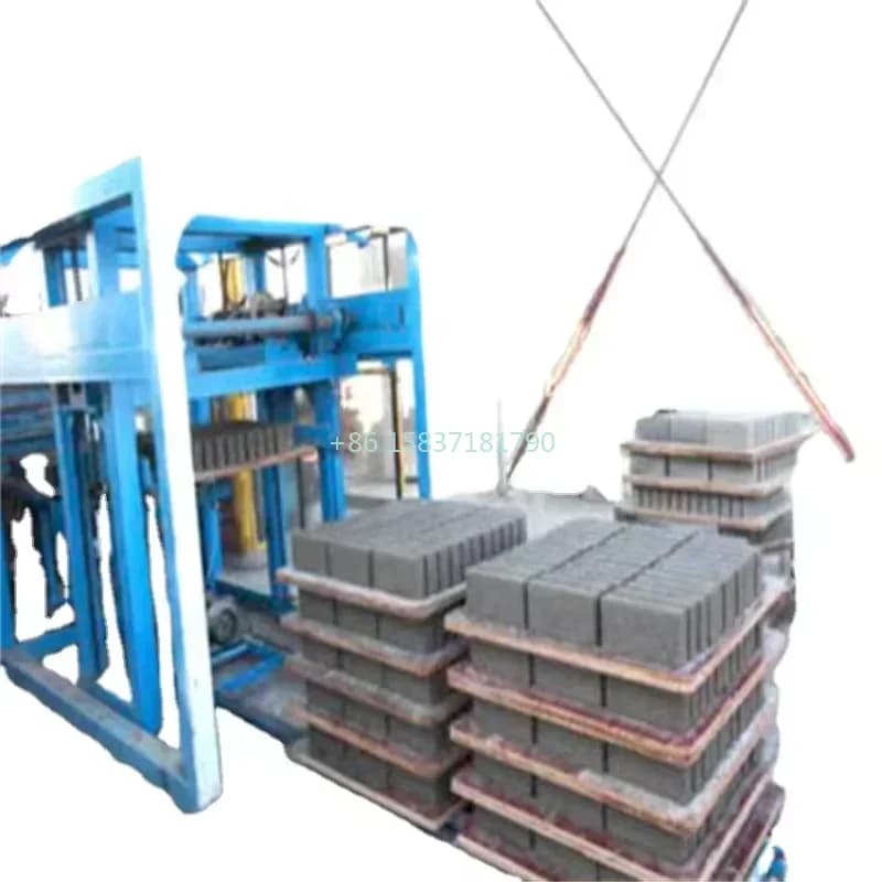 Machine automatique de fabrication de briques, Machine de moulage de briques en argile rouge, Machin