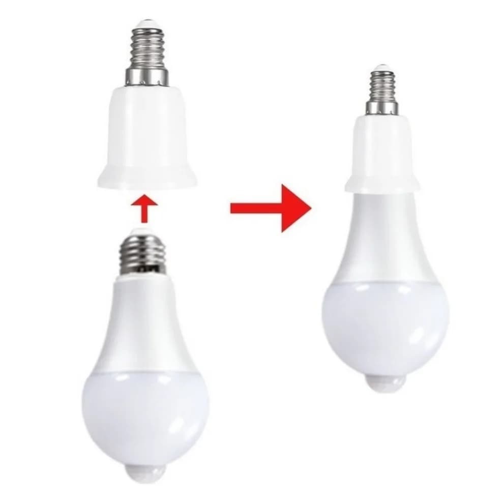 5 pièces E14 à E27 Base vis lampe porte-ampoule adaptateur support de lampe adaptateur pour ampoule 