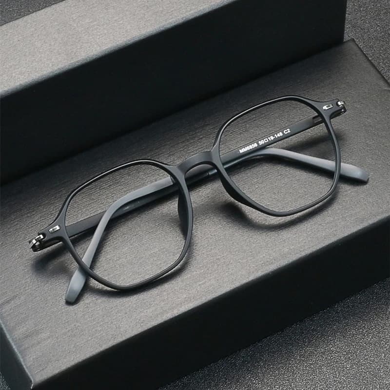 Lunettes photochromiques rétro polygone pour lecture, Anti-lumière bleue, confortables et douces, TR