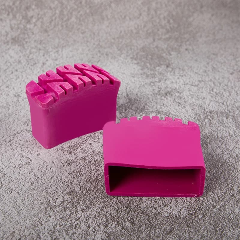 Couvre-pieds d'échelle pliants coordonnants, coussinets en caoutchouc, 1 pièce