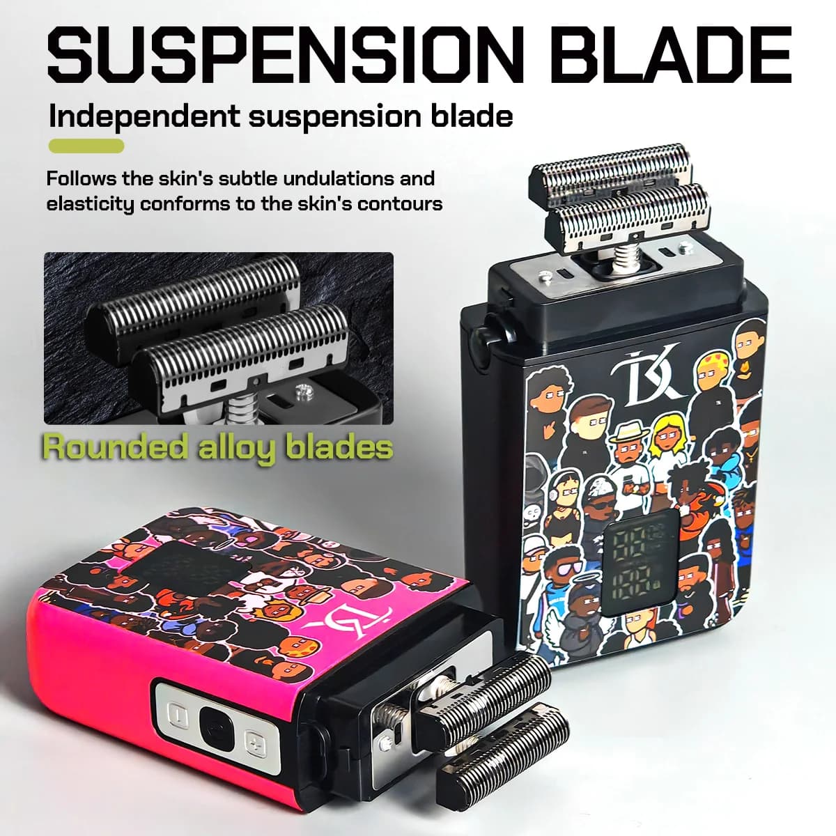 9000 tr/min rasoir électrique BRDCLIP DK800 tondeuse à cheveux professionnelle pour hommes tondeuse 