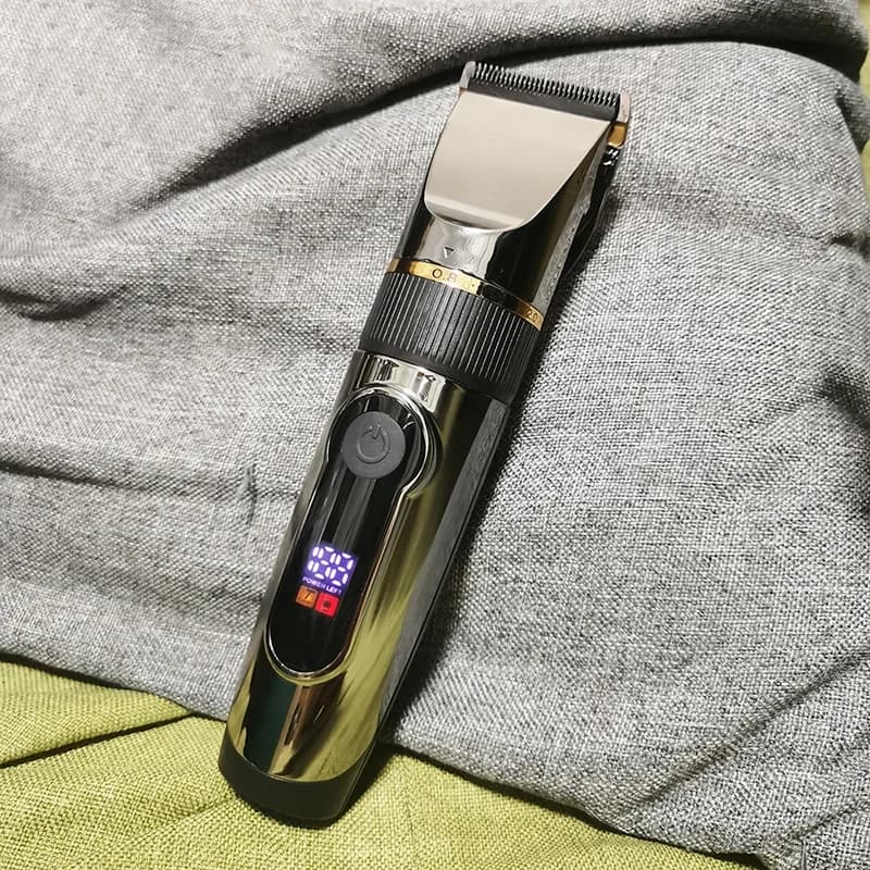 Tondeuse à cheveux électrique aste avec écran LED, tondeuse à cheveux professionnelle, machine de dé