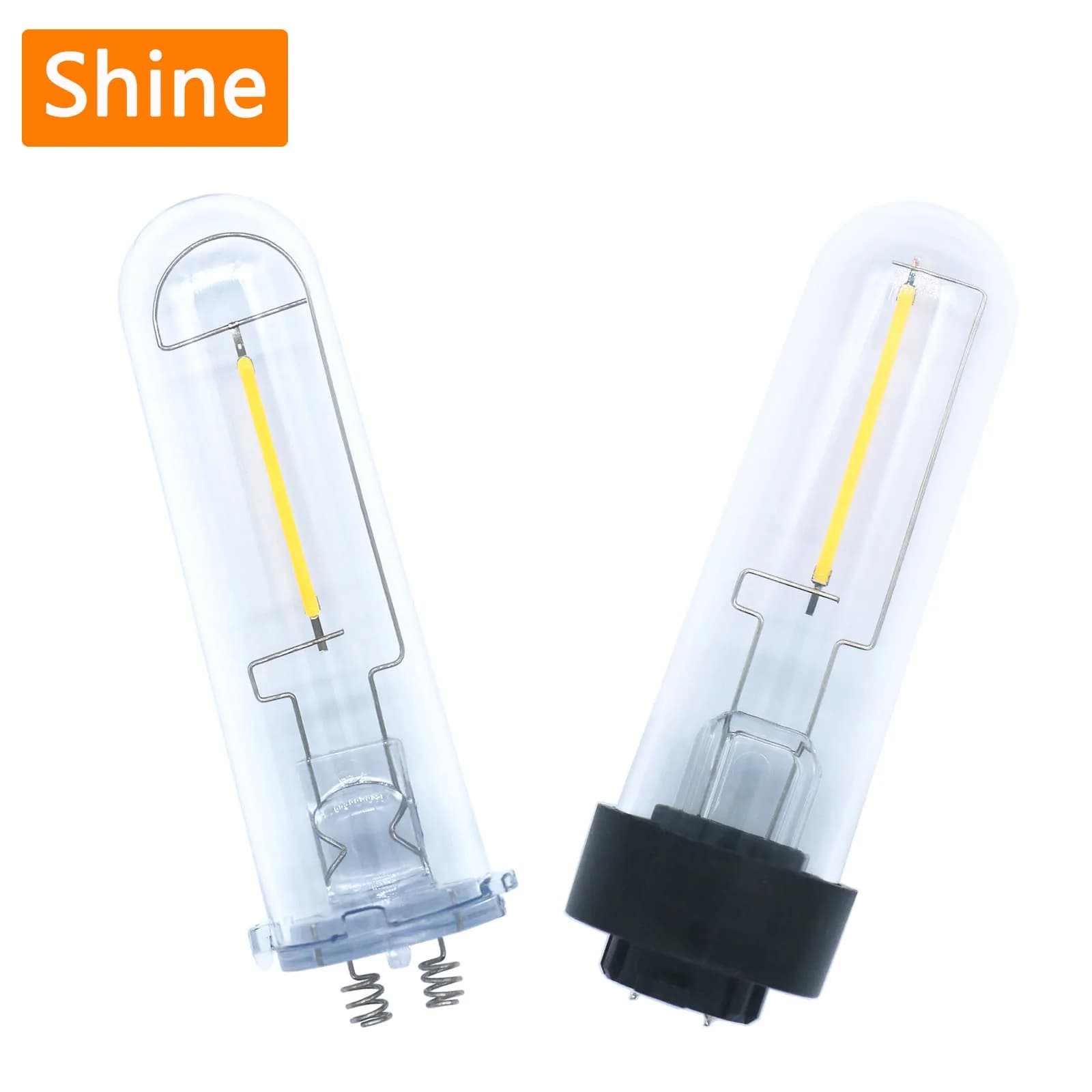 Tube de lampe à ampoule LED Edison, DC 3V, source de lumière solaire, ampoule en plastique, lampe à 
