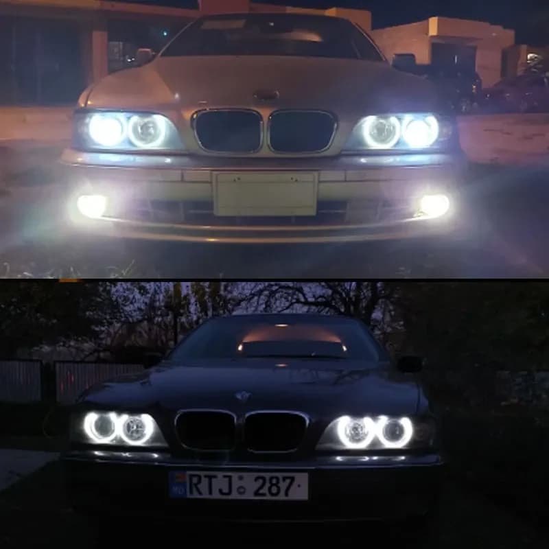 Ampoule LED pour marqueur yeux d'ange, 2 pièces, pour E39, E53, E60, E61, E63, E64, E65, E66, E87, 5