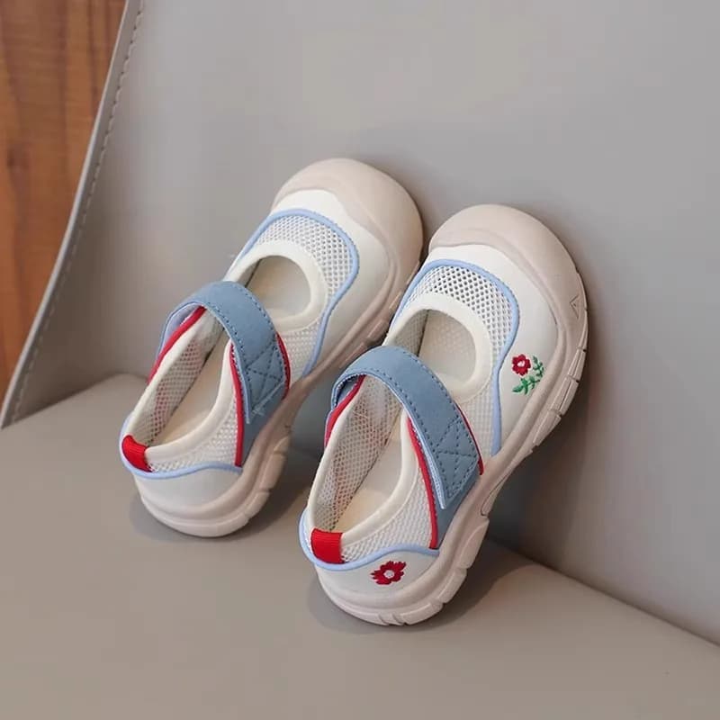Sandales en maille pour enfants, antidérapantes, chaussures de sport pour tout-petits, garçons et fi