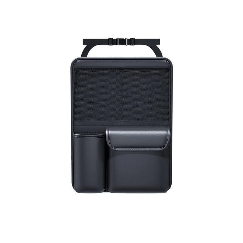 Sac de rangement en cuir pour coffre de voiture, organisateur d'outils pliables pour dossier de sièg