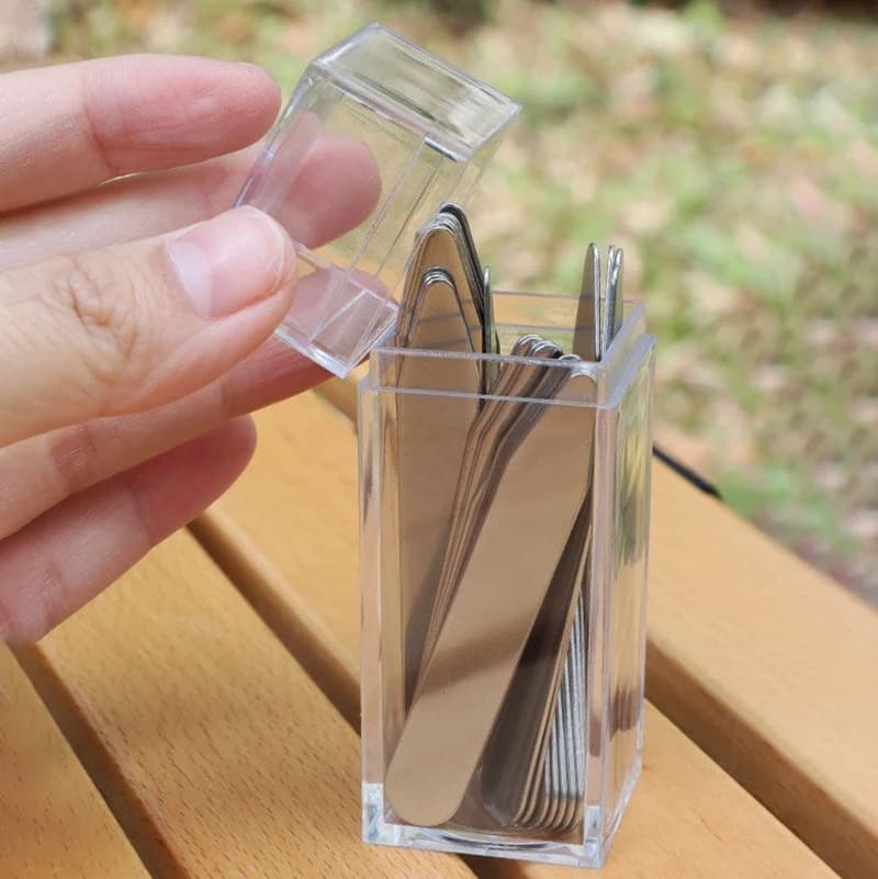 40 pièces de supports de col en acier inoxydable pour chemises habillées pour hommes, 2,2" 2,5" 2,7"