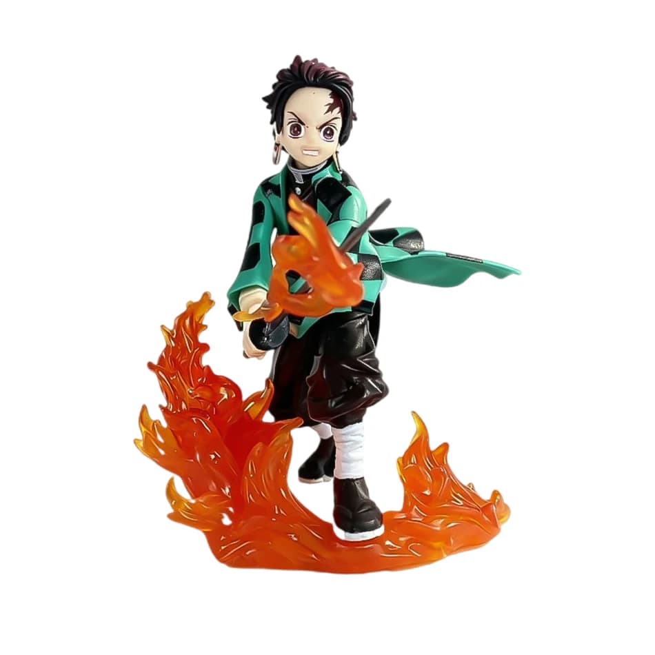 Figurine artisanale transparente de la série Ghost Slayer : Épuration, avec traitement au charbon, p