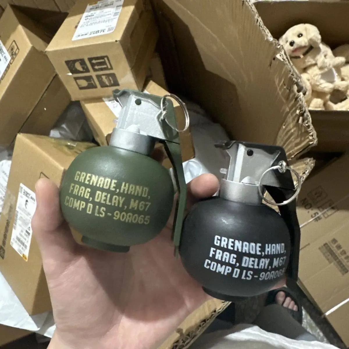 Jouet de Grenade M67, accessoires de Cosplay, simulation d'explosion, décoration en plastique, modèl