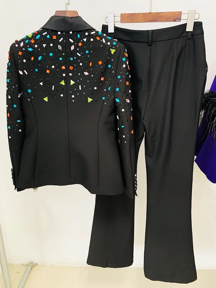 Ensemble de costume de mode de haute couture 2026, nouvelle collection, pour femmes, coupe ajustée, 