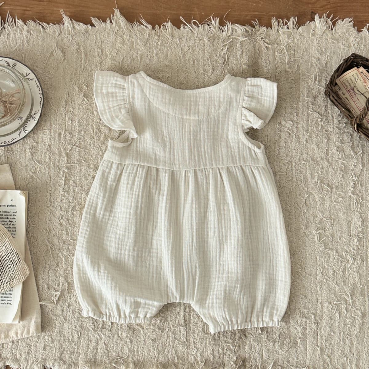 Nouvelle collection d'été : Vêtements pour bébés, barboteuse fine pour garçons et filles, combinaiso