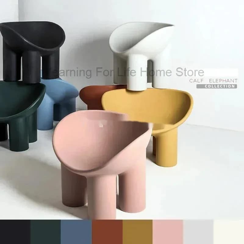 Roly Poly Chaise moderne canapé nordique Salon chaises Salon Salon paresseux ergonomique Relax conce
