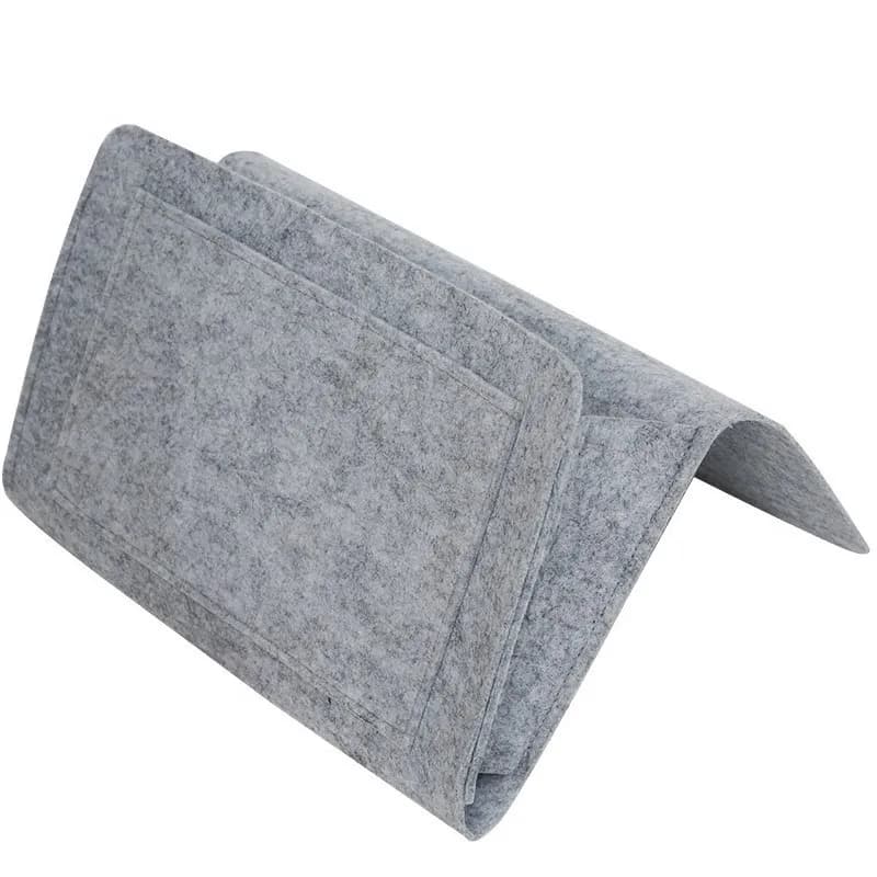 Sac de rangement suspendu en feutre, dortoir, lit, canapé, chambre à coucher, tapis, contenu de maga