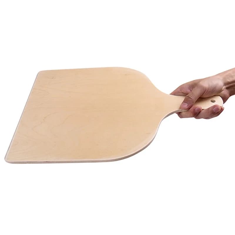 Pelle à Pizza douce pour l'extérieur, planche à Pizza en bois, planche à pain de cuisson faite maiso
