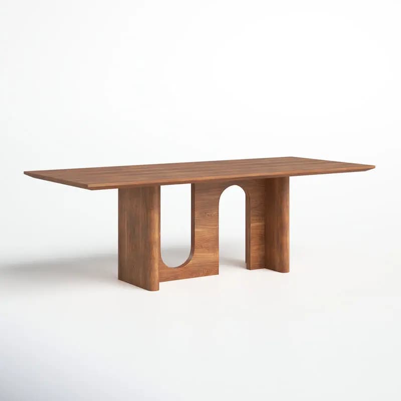 Table à manger rectangulaire pour salon, Design De luxe moderne, Table à manger Mobile nordique, meu