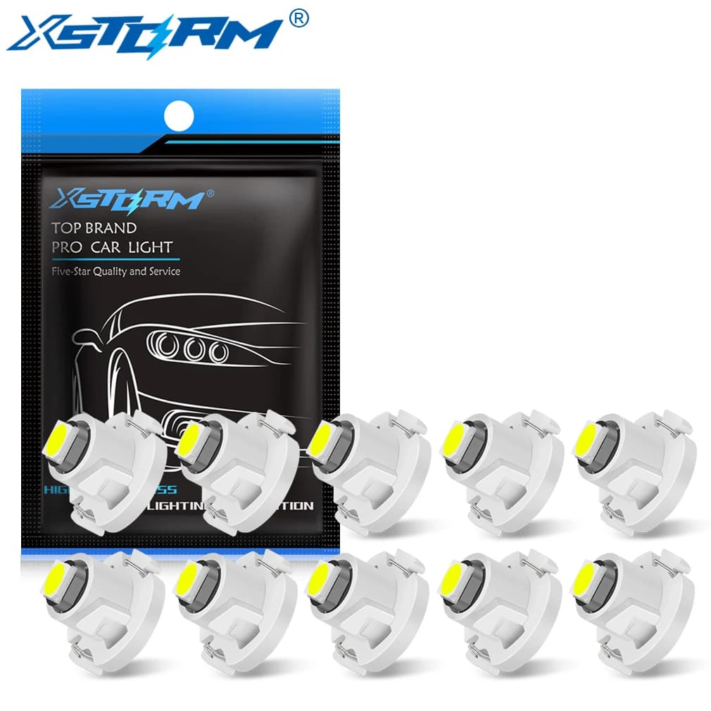 Ampoule LED T3 T4.2 T4.7 Canbus 3030SMD, 10 pièces, lumières intérieures de voiture, indicateur de t