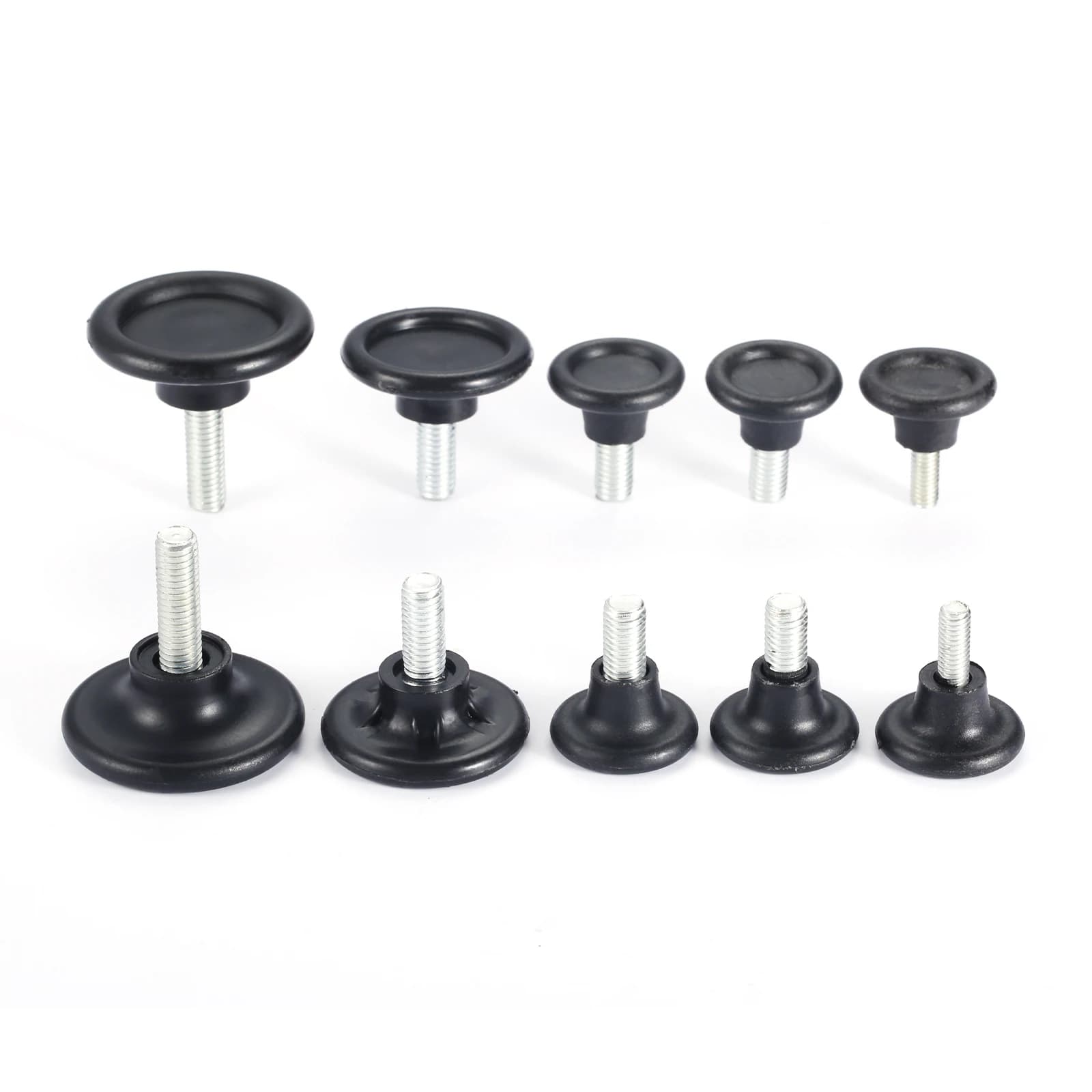 Pied Abati eur Foetal M6 M8 à Vis, Diamètre Réglable, Table de Maison, Bureau, Ajusteur de Jambe, 10