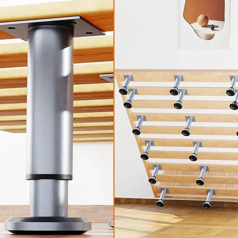1 pied de meuble, hauteur réglable, pieds de support de pied de table extensibles, utilisés pour les