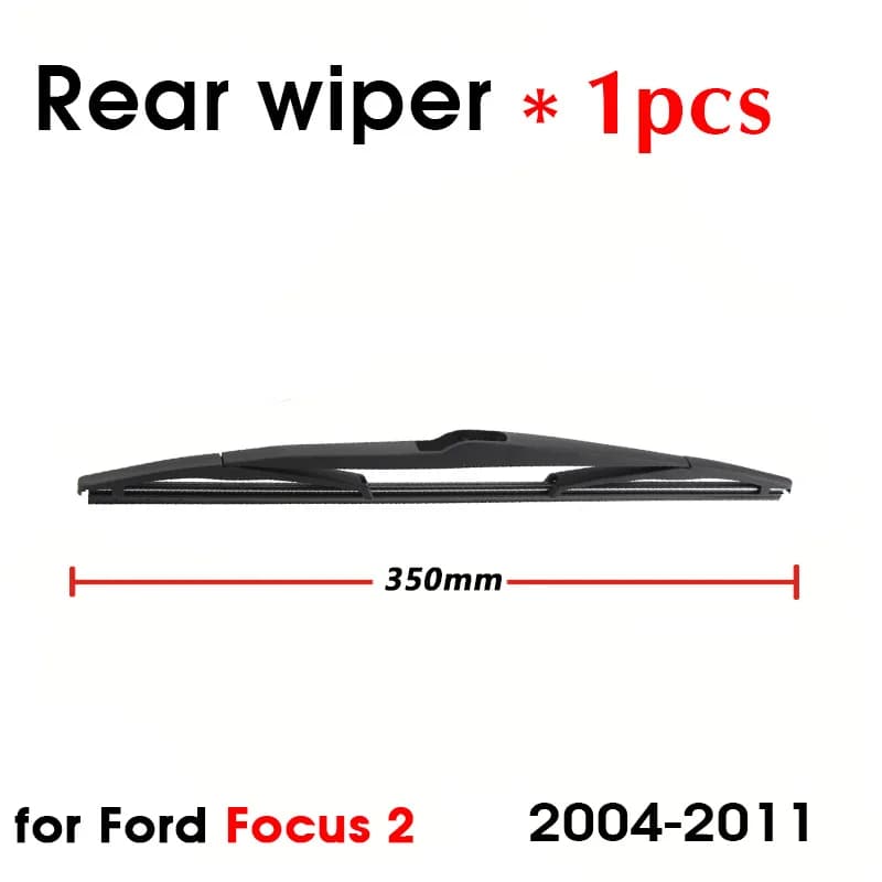 BROSHOO essuie-glace avant arrière jeu de balais d'essuie-glace pour Ford Focus 2 2004-2011 pare-bri