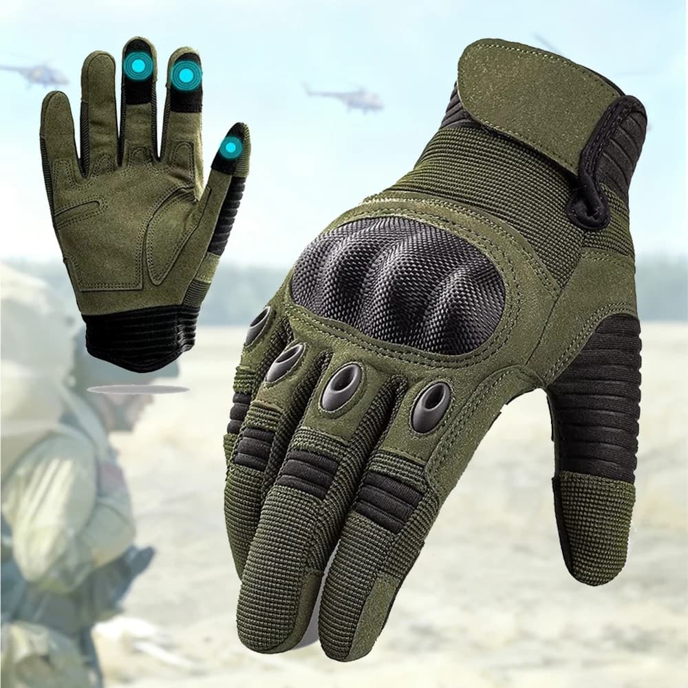 Gants tactiques pour écran tactile pour hommes, pour le cyclisme en plein air, la randonnée, le camp