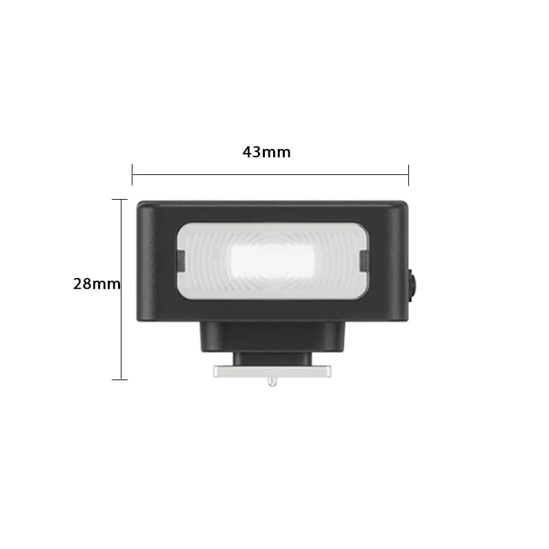 Ulanzi SL01 SL02 SL03 Mini Flash pour Appareil Photo SpeedLite GN8 6500K pour Appareil Photo Canon S